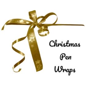 Christmas Pen Wraps